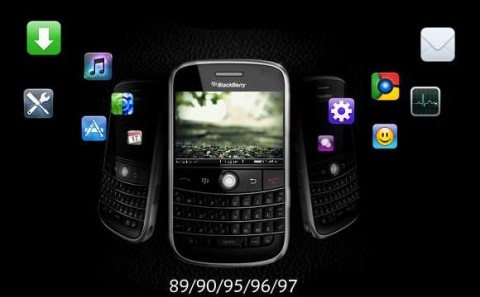 Free Cute Blackberry 8900 Theme